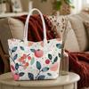 Cute Fruit Print Tote Bag Casual Daily Shoulder Bag for Ladies Shopping Outdoor Use