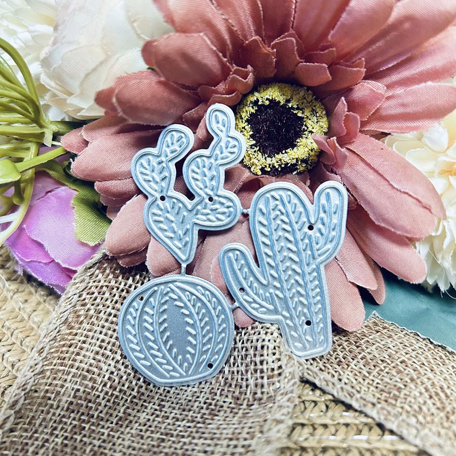 Kaktus Metall Stanzformen Schablone für DIY Scrapbooking Fotoalbum Prägepapier Karten Basteln Stanzteile