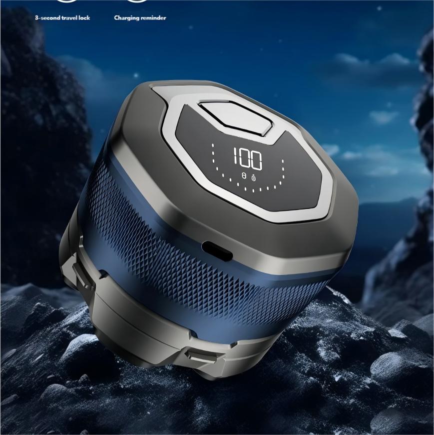 Electric Head Shaver for Bald Men 6D Magnetic Razor Hair Trimmer Rechargeable LED Waterproof Face Hair Cutting