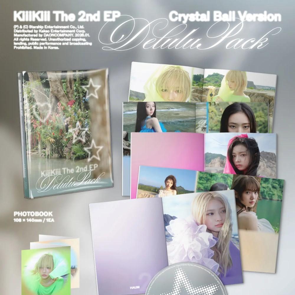 KiiiKiii - [DELULU PACK] 2nd EP Album CRYSTAL BALL Version