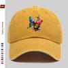 pc Vibrant Watercolor Butterfly Pattern Print Baseball Cap Comfortable Fashion Decorative Hat Trendy Lightweight Accessory A