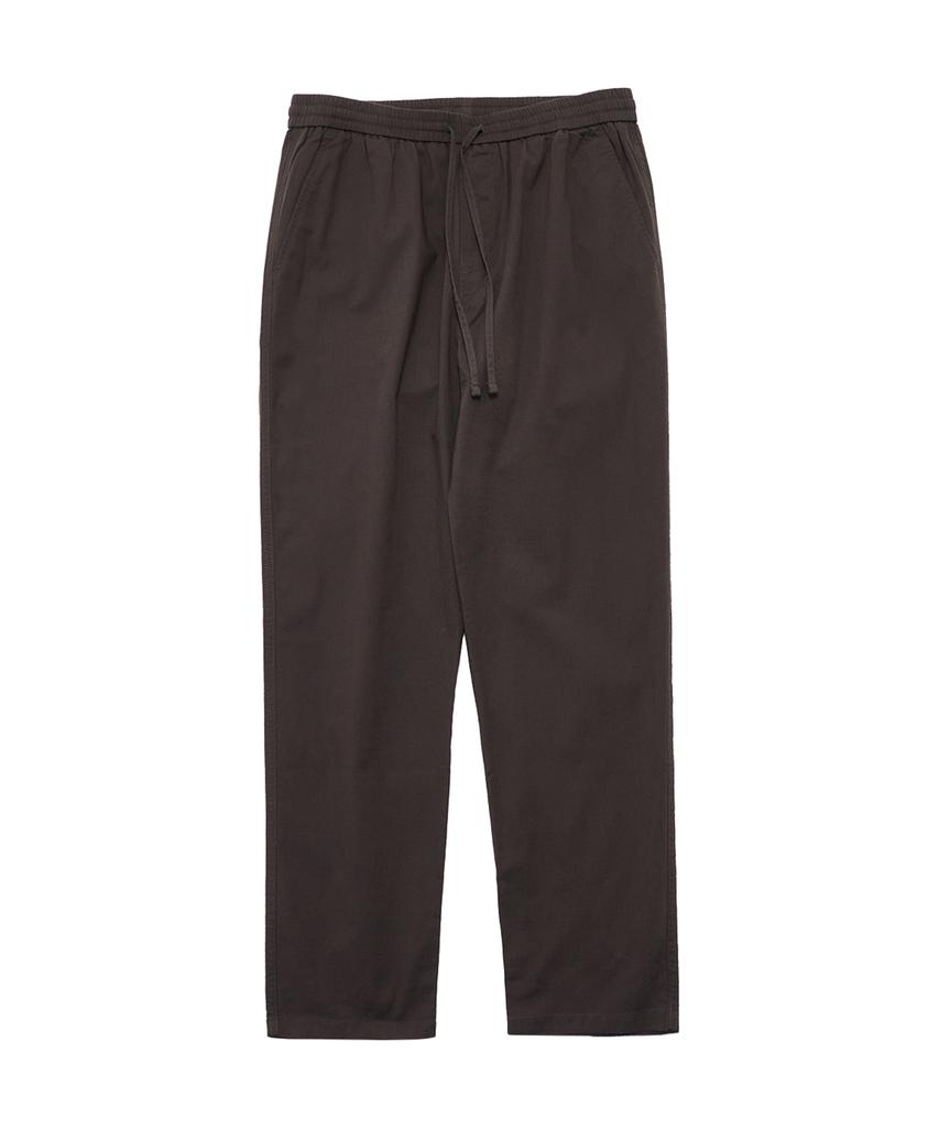 W STANDARD Linen-Like Tapered Pants [4 Colors]