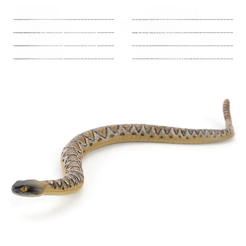 Sand Python Model Pvc Reptile Scene Decor For Nature Lovers And Collectors