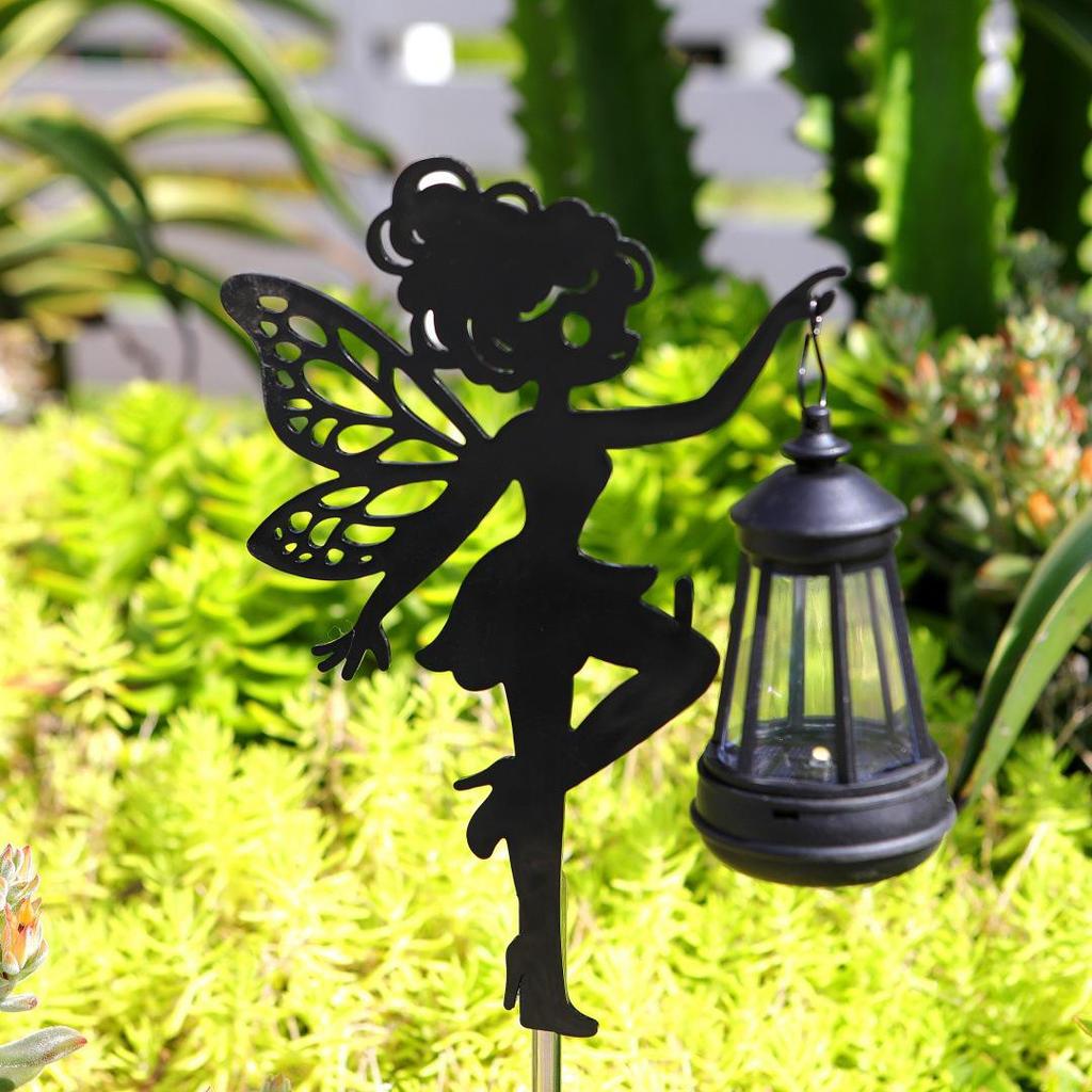 Fairy Lantern Plug-in Outdoor Waterproof Garden Light Wrought Iron Courtyard Light