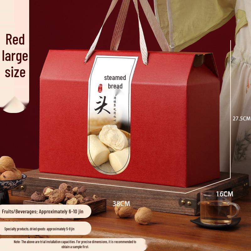 Frühlingsfest-Geschenkbox mit handgefertigten Blumenbrötchen, Momos und Gebäck – Perfekt für Geburtstage und lokale Spezialitäten