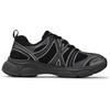 New MLB Chunky Runner Ace Runner Abrasion Resistant Low Top Running Shoes Unisex Black 3ARNAC24N-50BKS