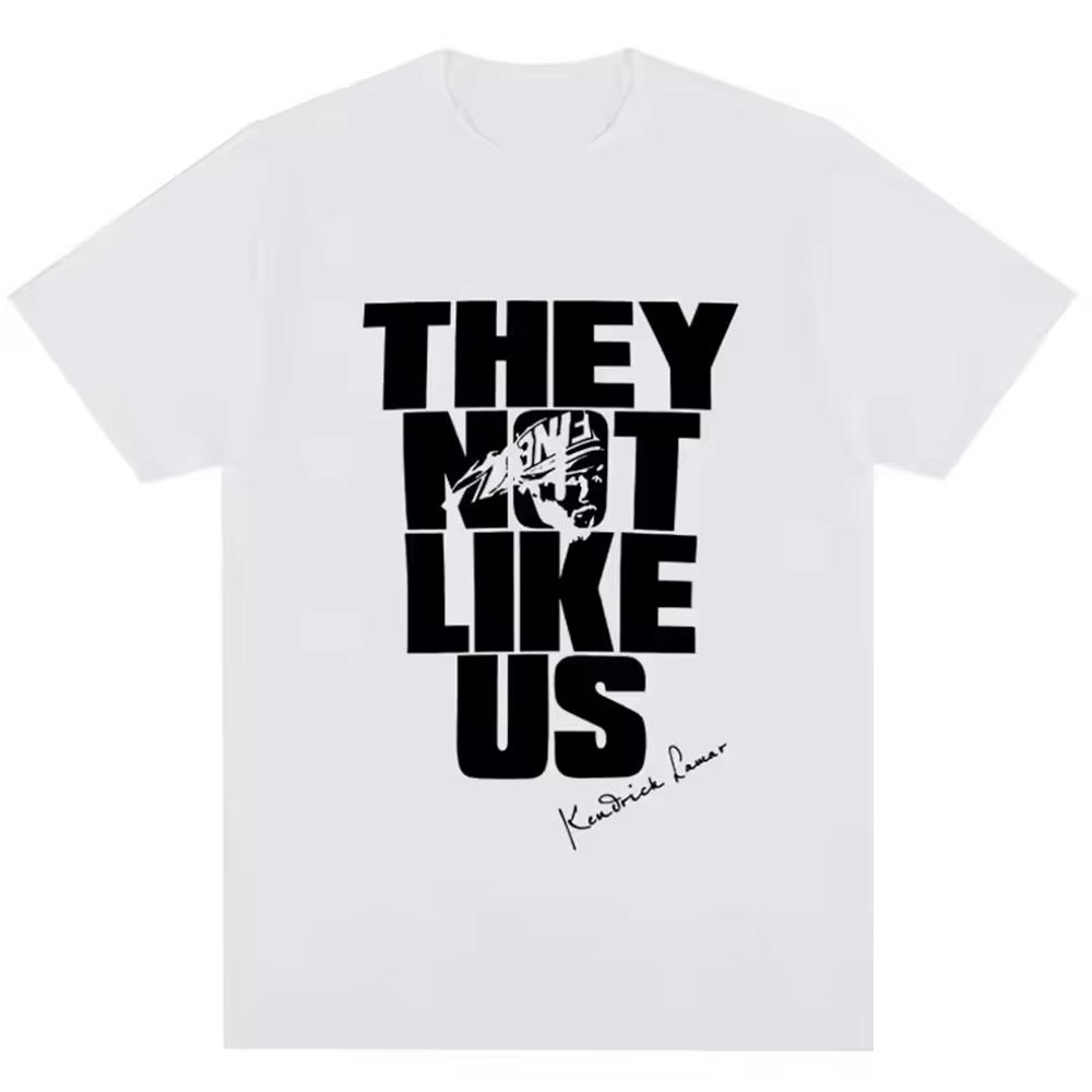 

Kendrick Lamar New Album They Not Like Us Tee Shirt Homme Women Clothing Short Sleeve Round Neck Printing Pullover Tshirt 4XL