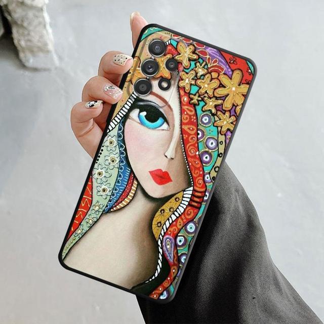 Picasso Abstract Art Painting Case For Samsung Galaxy A14 A73 A53 A71 A51 A31 A33 A22 A12 A21s A13 A32 A52s A72 A52 A23
