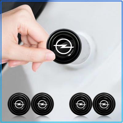 Car Silicone Door Shock Stickers Absorber Soundproof Buffer Pier Car Accessories For Crosa D Astra H Astra J Zafira B Mokkaastra Vivaro Astra G