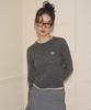 SALON DE YOHN Logo Basic Knit_ Gray