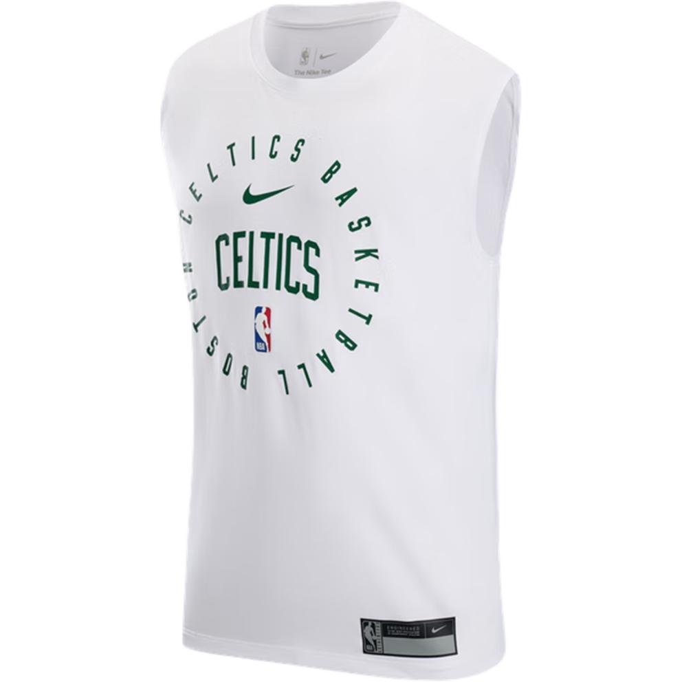 Nike Boston Celtics Sleeveless T-Shirt White Men s HF1855-100 XL