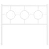 Replacement Headboard Metal White 100 Cm