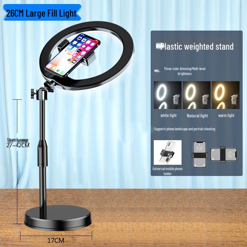 LED Fill Light for Photography: Desktop Small Still Life & Indoor Atmosphere Lighting Prop.