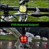 Longjian 4-LED Bicycle Front & Rear Light Set
