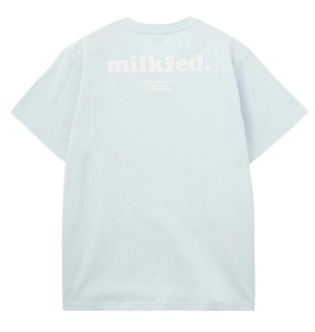 Milkfed Casual DONALD TEE Light Blue DUCK/COOKING S/S Women's