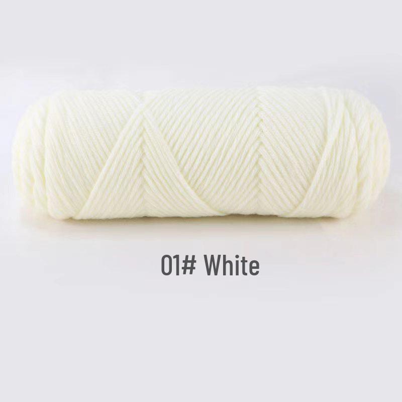 8-Strand Lover's Cotton Knitting Yarn - Thick Wool Milk Cotton for Baby Yarn Knitting, Suitable for All Adults, Free Shipping