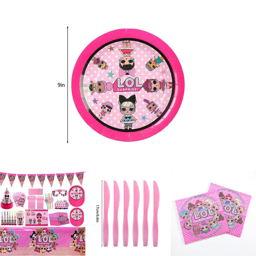 Delightful Lol Theme Party Supplies For Vibrant Birthday Decorations And Favors