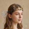 Diadem Elf Tiara Flower Vine Fairy Headpiece Festival Elven Crown  Gothic Style