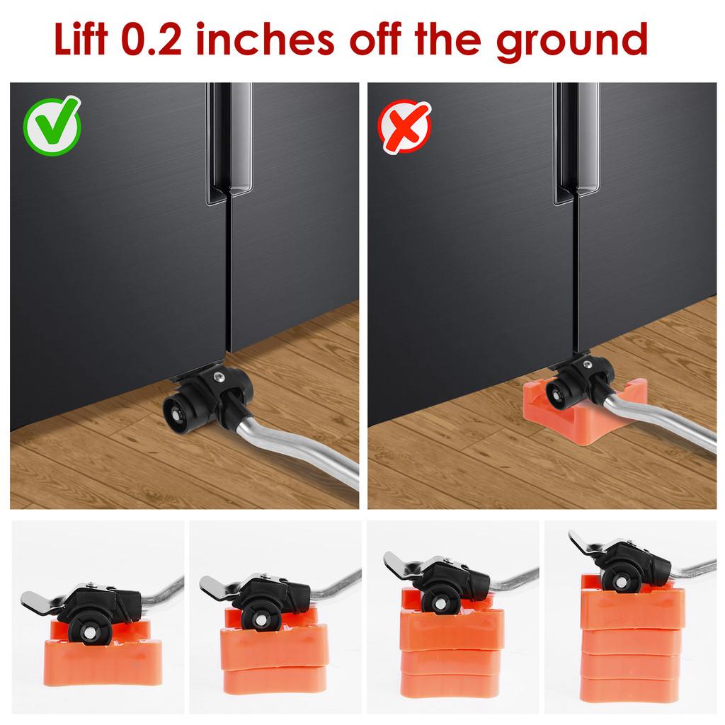 Household Heavy Duty Furniture Lifter Mover Roller with Wheel Bar Moving Device Furniture Moving Transport Tool
