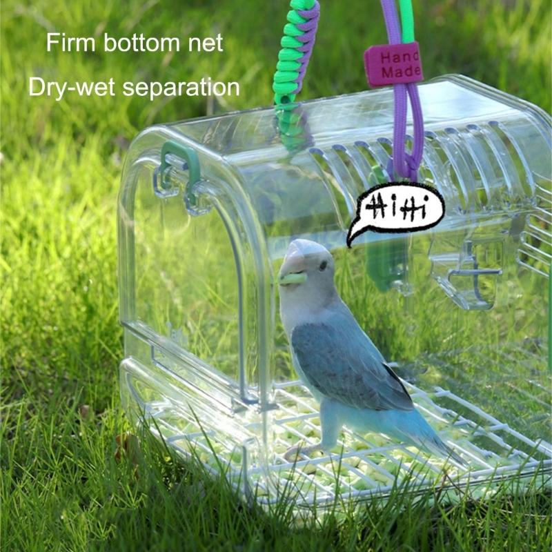 Outdoor Cats Backpacks Public Transport Pet Bag Large Detachable Cats Carriers for Transporting Parakeets and Finches