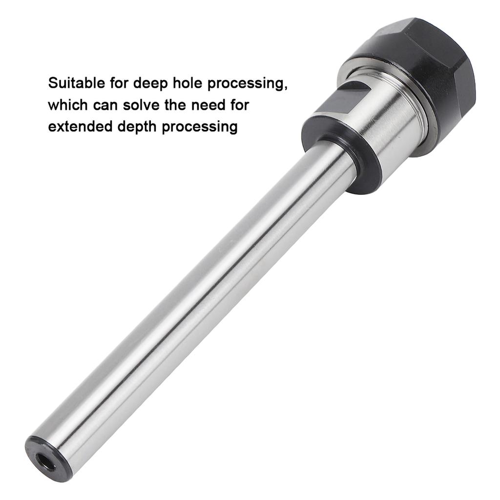 Collet Chuck Holder Straight Extension Rod Chrome Molybdenum Alloy Steel ER16A100L(C12 )