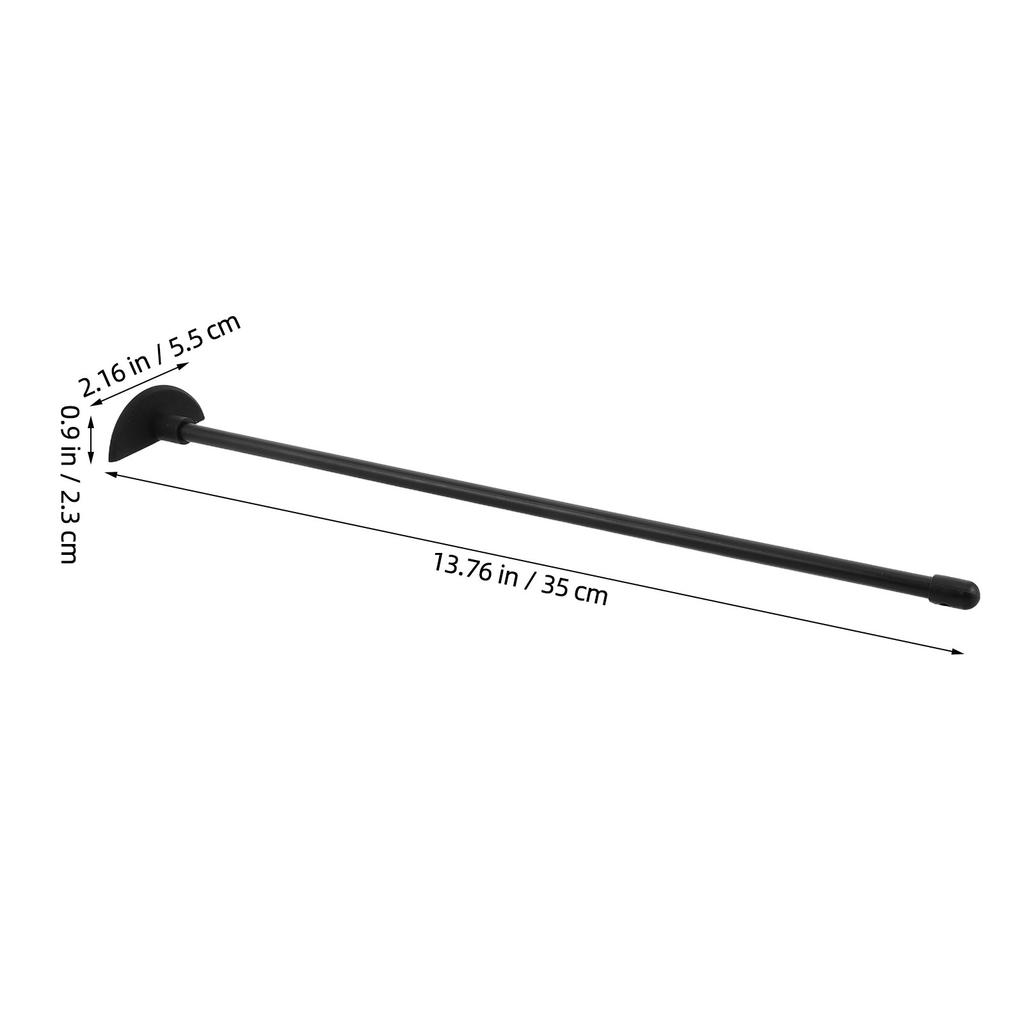 2Pcs Silicone Jar Scraper Spatulas Food Grade Flexible Bottle Scraper Tool Kitchen Blender Skinny Design Tall Jars
