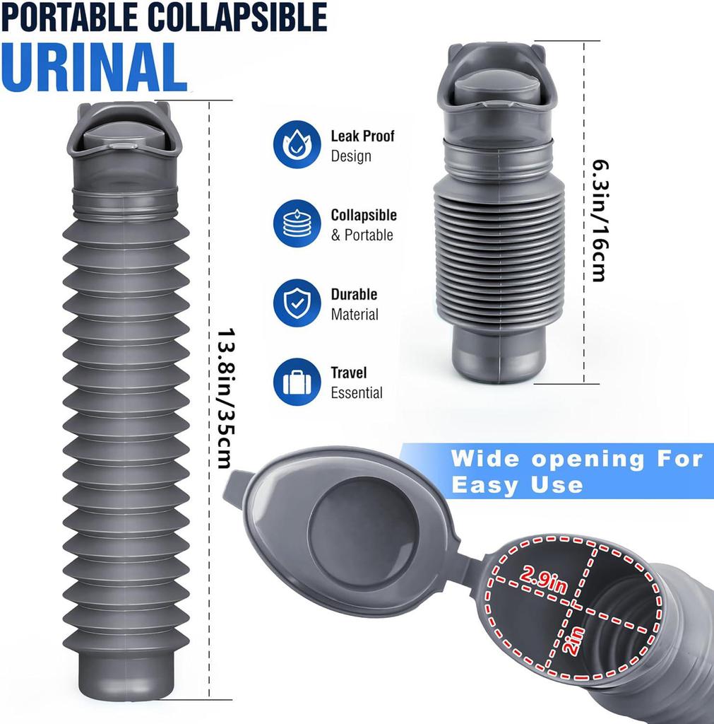 Women's Portable Travel Urinal for Outdoor and Emergency Use