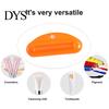 Bathroom Tools 3Pcs Toothpaste Squeezers Ergonomics Colorful Multi-use Plastic Manual Tool Squeezing Universal Face Cleanser Rolling Dispensers