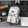 Schoolbag Korean ins new high-value niche set trendy cool backpack couple light travel mountaineering large-capacity backpack