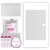 apgo Protective Skin Sticker for the Back Compatible with Teclast P10SE, Wrap Film, Foil, Vinyl - Pattern Transparent Carbon