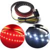 Red/White 60" Tailgate LED Strip Light Bar For Backup Brake Turn Signal Light