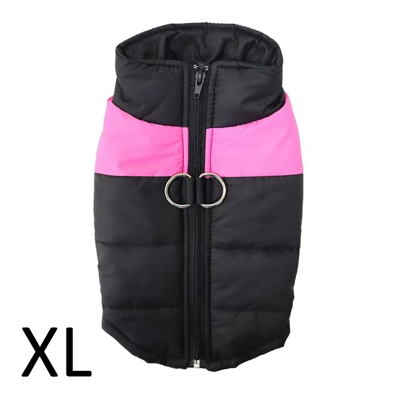 Waterproof Warm Dog Clothes Pet Coat Winter Vest Padded Zipper Jacket Dog Clothing for Small Medium Big Dogs Outfit
