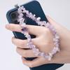 Creative Gravel Stone Mobile Phone Chain Women Girls Natural Bead Anti-Lost Fashion Jewelry Cellphone Strap Lanyard Hanging