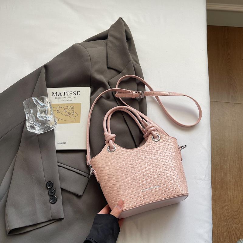 Premium sense bag women 2025 new popular bucket bag fashion versatile shoulder bag commuter messenger hand bag