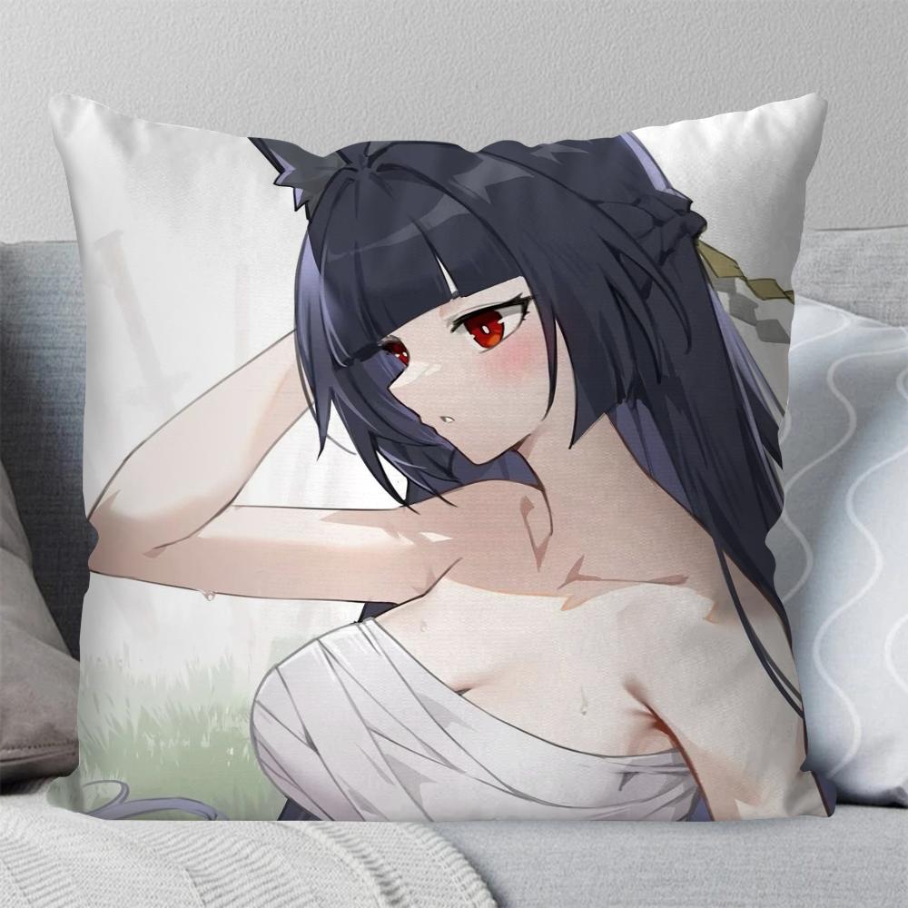 

Хошими Мияби Анимированная Игра Zenless Zone Zero Наволочка Квадратная Подушка Спальня Диван Досуг Автомобиль Гостиная Домашнее Украшение 40X40 16x16Inch