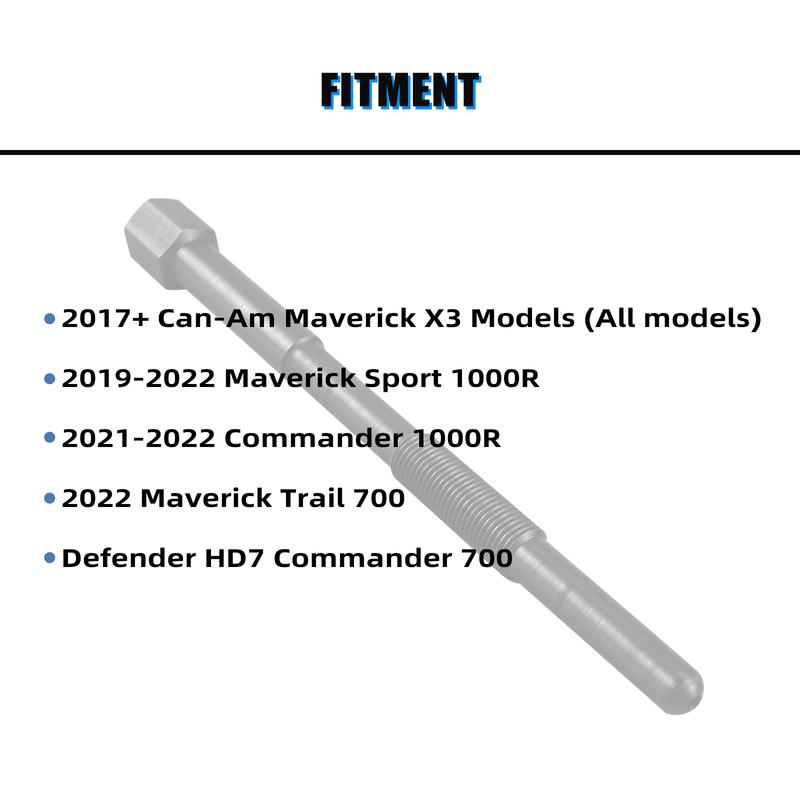 M14x1.5 Primary Clutch Puller Remove Tool For Can Am Maverick X3 1000R Max Sport Trail Defender Commander UTV Tool Canam X3