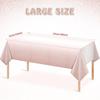 Waterproof Rectangle Table Cover Disposable Table Cloth  Wedding Birthday Anniversary