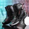 Large-sized Chinese Motorcycle Racing Shoes Waterproof Shockproof and Wear-resistant Men's Women's Luminous Riding Boots Knobs