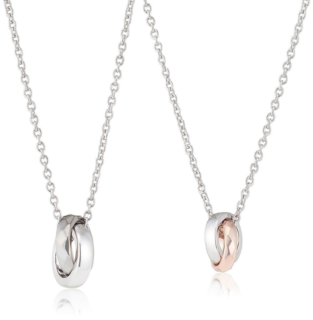 Lionheart Silver Pair Necklace 1NE236B1MX