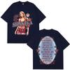 Shakira Shirt Vintage Gewaschen Unisex Oversized Latin Pop Streetwear Weiche Baumwolle Kurzarm T-Shirt Geschenk Kleidung Oberteile 2026 Heißer Verkauf