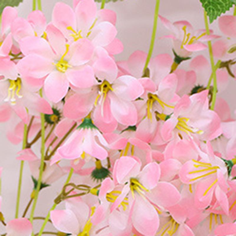 Artificial Flower Single Branch Embroidered Ball Flower Decoration Wedding Handmade Bouquet Artificial Flower Home Decoration