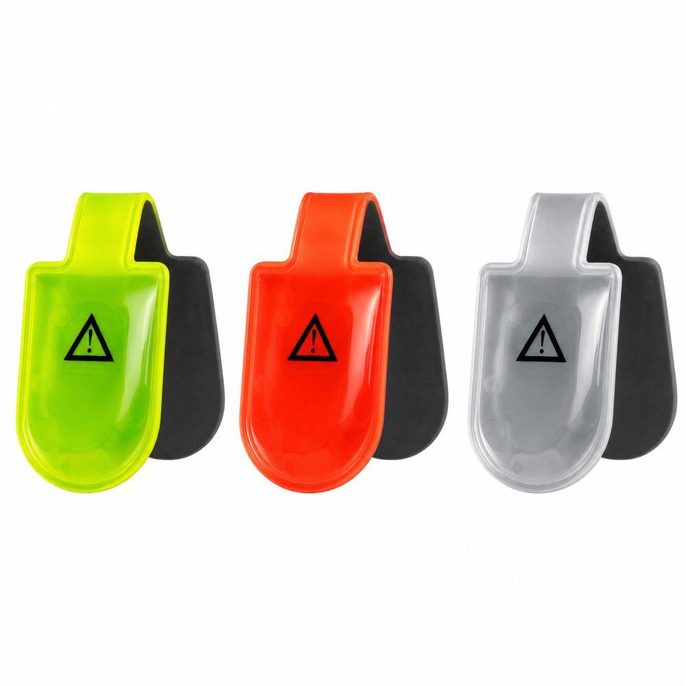LED Lighting Magnetic Safety Light PVC Reflective Clip Light New LED Warning Light  Bicycle Riding