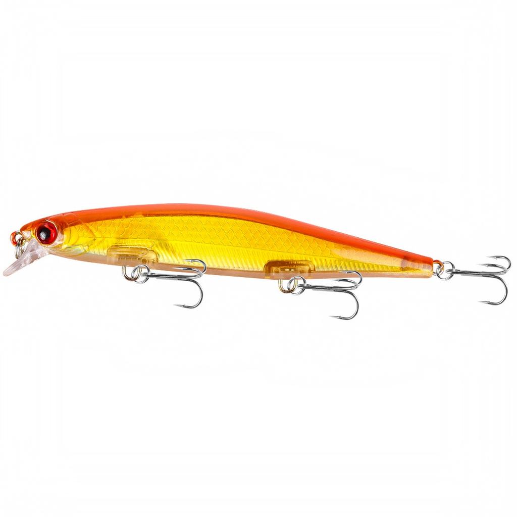 Suspending Hard Plastic Fishing with Rattle, 10 Colors for Long Fishing