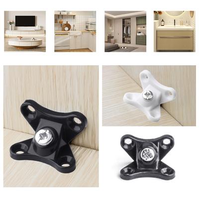 10 Pcs Small Removable Corner Brace with Screw Butterfly Corner Code Heavy Duty Corner Brackets Easy Installation