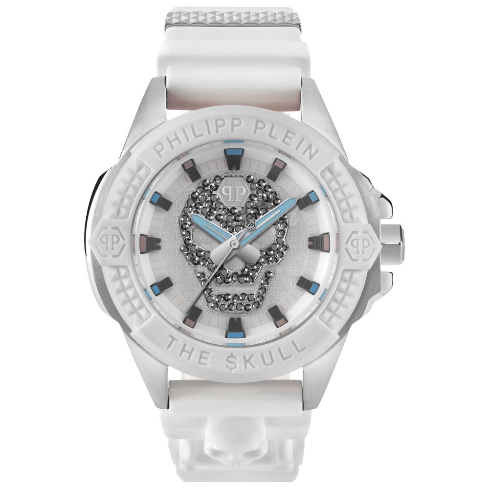 Philipp Plein Men's White Pwaaa1521 The Skull Watch
