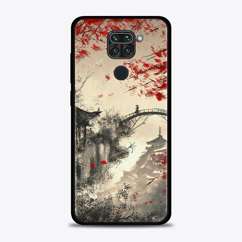 Чехол для Xiaomi Redmi Note 11 11T 11S 9 8 10 Pro 7 9T 8T 9S 10Lite, чехол для REDMI 9 8 9C 9A 7A с рисунком японского самурайского искусства