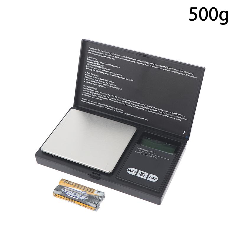 Balance Électronique Portable Poids Gramme Or Bijoux Balance Électronique Bijoux 100G /200G/300G/500G 0.01G