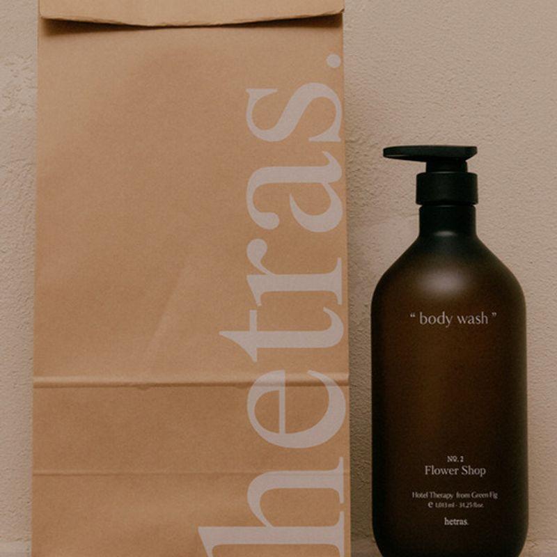 Hetras Hotel Therapy Perfume Mildly Acidic Body Wash Large Capacity 1013ml cactus