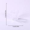 5Pcs Dollhouse Mini Simulation Water Cup Doll House Kitchen Accessories Diy Decorative Dollhouse Accessories