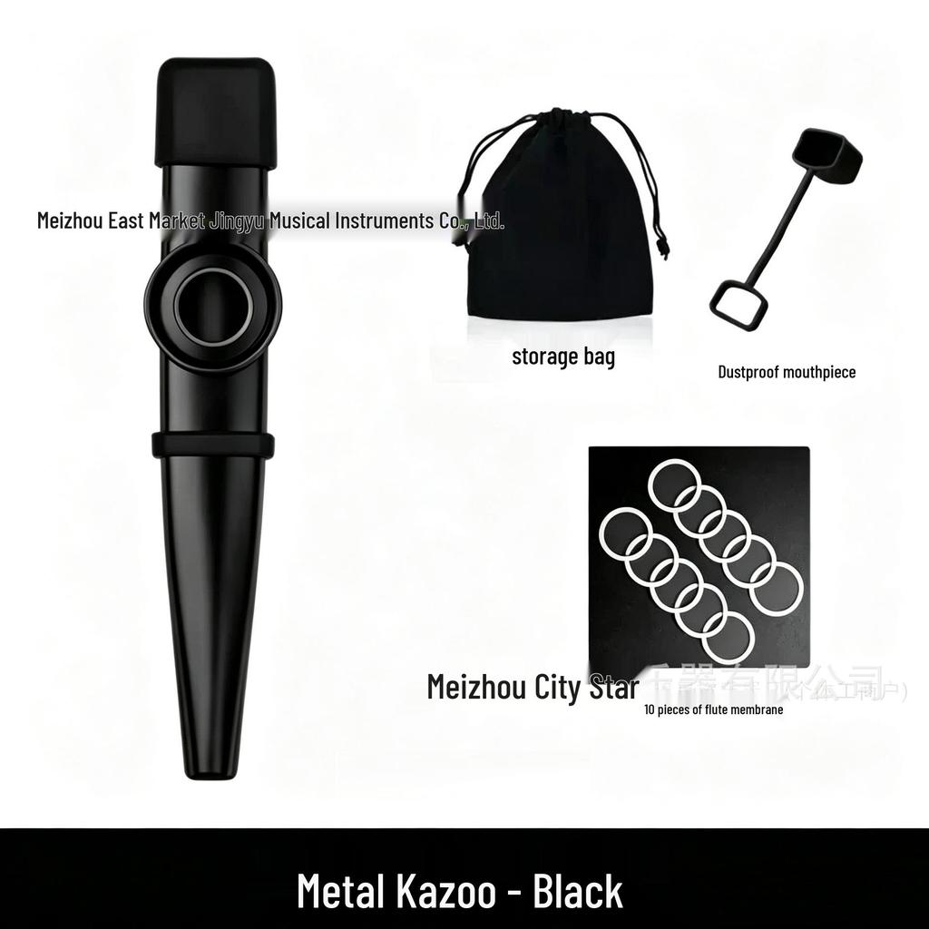 Metal Kazoo Musical Instrument for Early Childhood Education and Adults